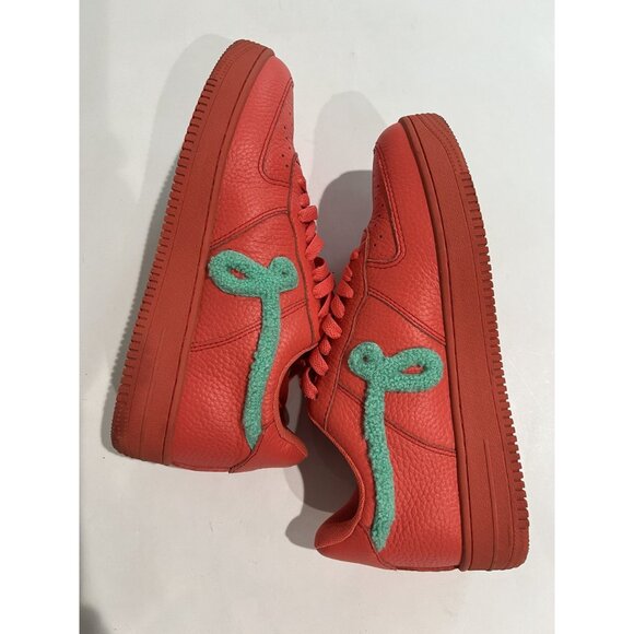 John Geiger GF-01 Sneakers in Peach Teal - Picture 7 of 9